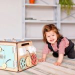 Elis Design Lock Box Montessori Κύβος Δραστηριοτήτων