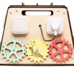 Elis Design Lock Box Montessori Κύβος Δραστηριοτήτων