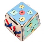 Elis Design Lock Box Montessori Κύβος Δραστηριοτήτων