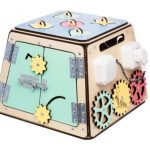 Elis Design Lock Box Montessori Κύβος Δραστηριοτήτων