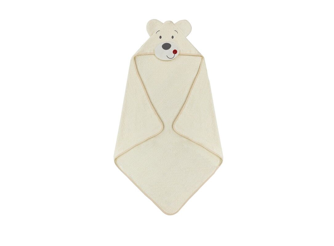 Interbaby Happy Bear Μπουρνούζι Κάπα Beige