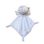 Interbaby Bear Set Μπουρνούζι Κάπα 100Χ100 &, Βελούδινο Πανάκι Παρηγοριάς Blue