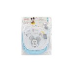 Interbaby Mickey1 Σαλιάρα Velcro Σετ 2 Τεμ 8435440365624