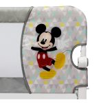 Interbaby Mickey Προστατευτικό Κρεβατιού 45x150cm Grey