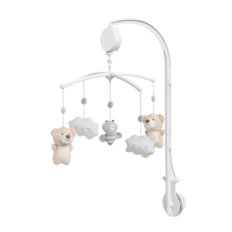 Interbaby Bear Μουσικό Carrousel Grey