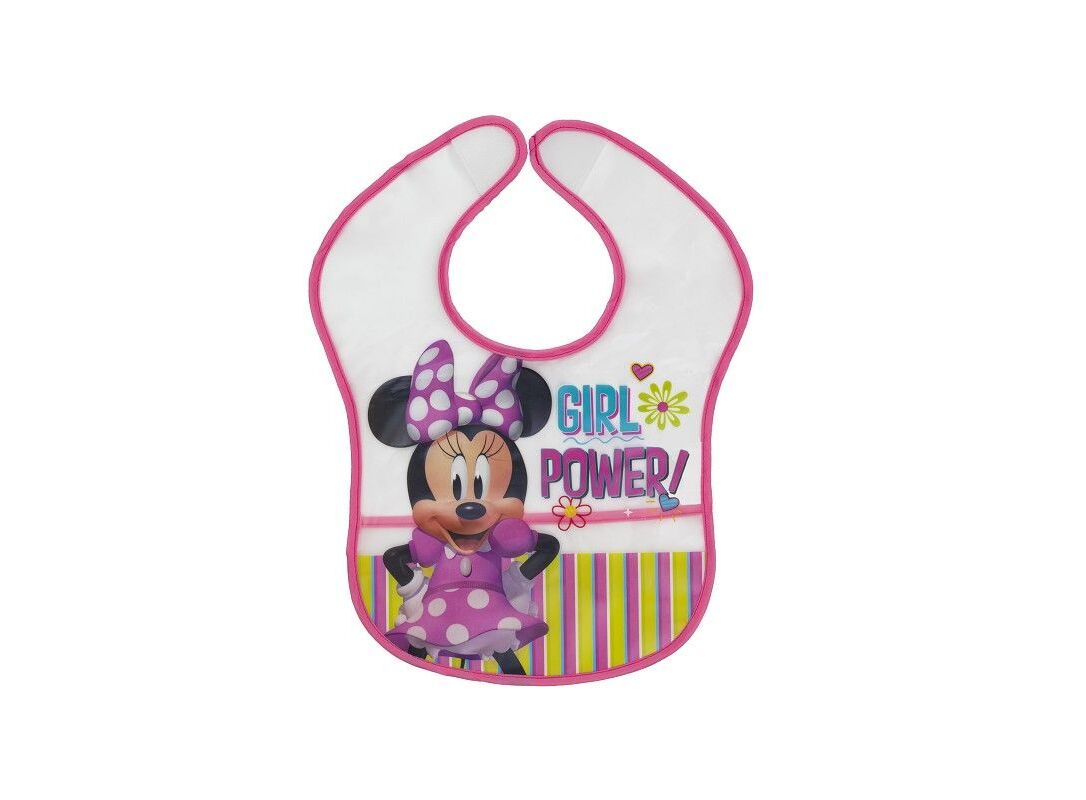 Interbaby Disney Σαλιάρα Πλαστική Τύπωμα Σετ 2 Τεμ MN-BIBPACK2-1-20