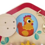 Eli Neli Montessori Farm Activity Board Ξύλινος Πίνακας Δραστηριοτήτων