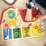 Eli Neli Montessori Farm Activity Board Ξύλινος Πίνακας Δραστηριοτήτων