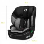 Lionelo Levi One i-size Κάθισμα Αυτοκινήτου 9-36kg Black Gray